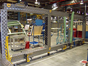 柔性焊接工裝夾具組合